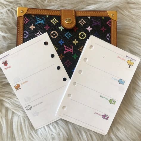 lv pm agenda inserts|lv pm agenda flip.